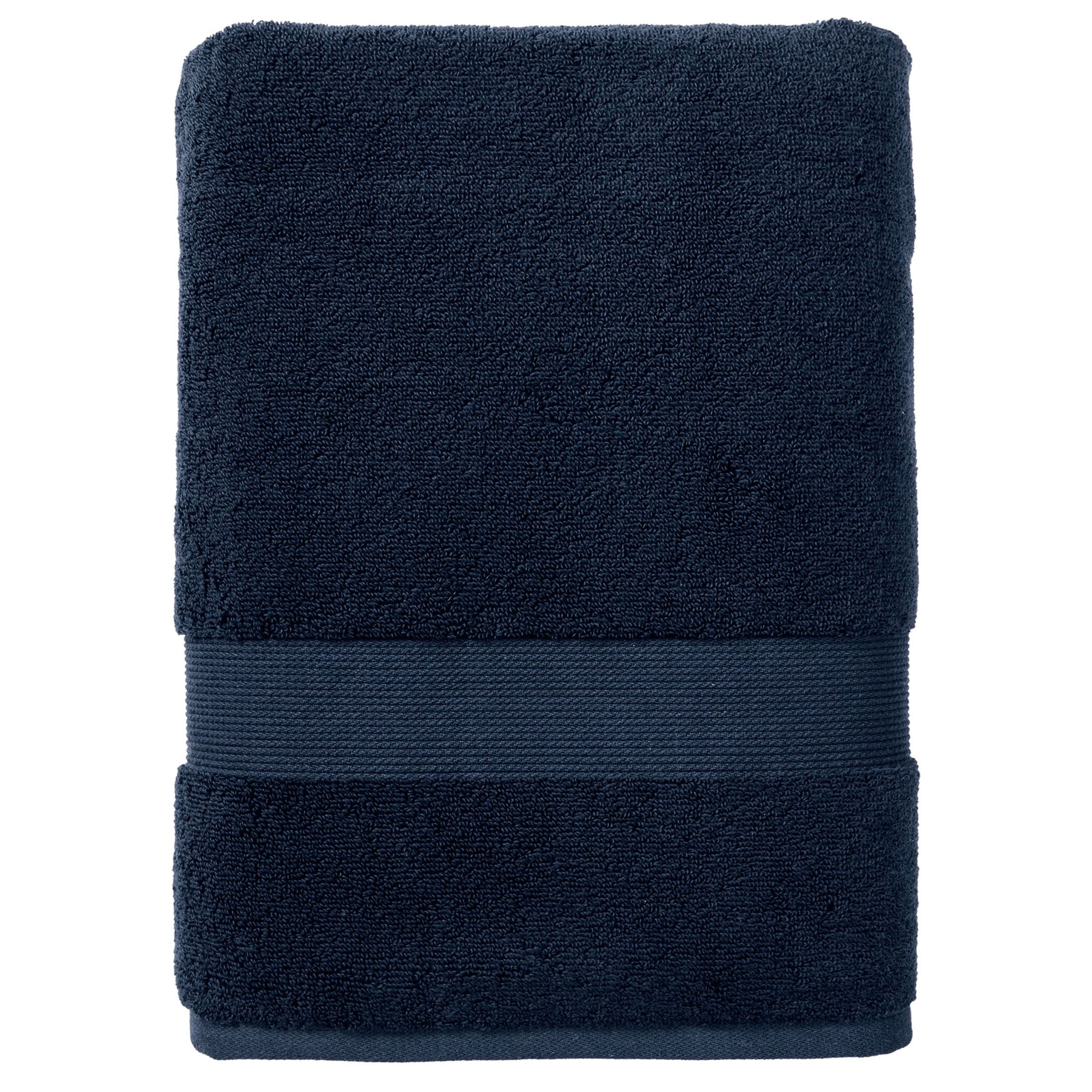  Signature Soft Solid 6 Piece Towel Set,Blue Admiral