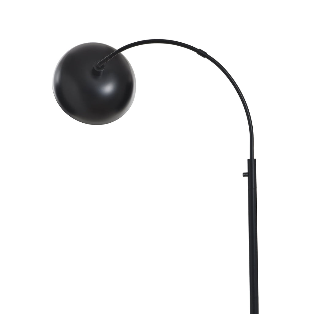  Black Finish Arch Dome Floor Lamp