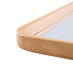  French Heritage 23x30 Natural Large Wall Mirror for Living Room