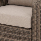  Hawthorne Park Outdoor Wicker Lounge Chair Set of 2, Beige