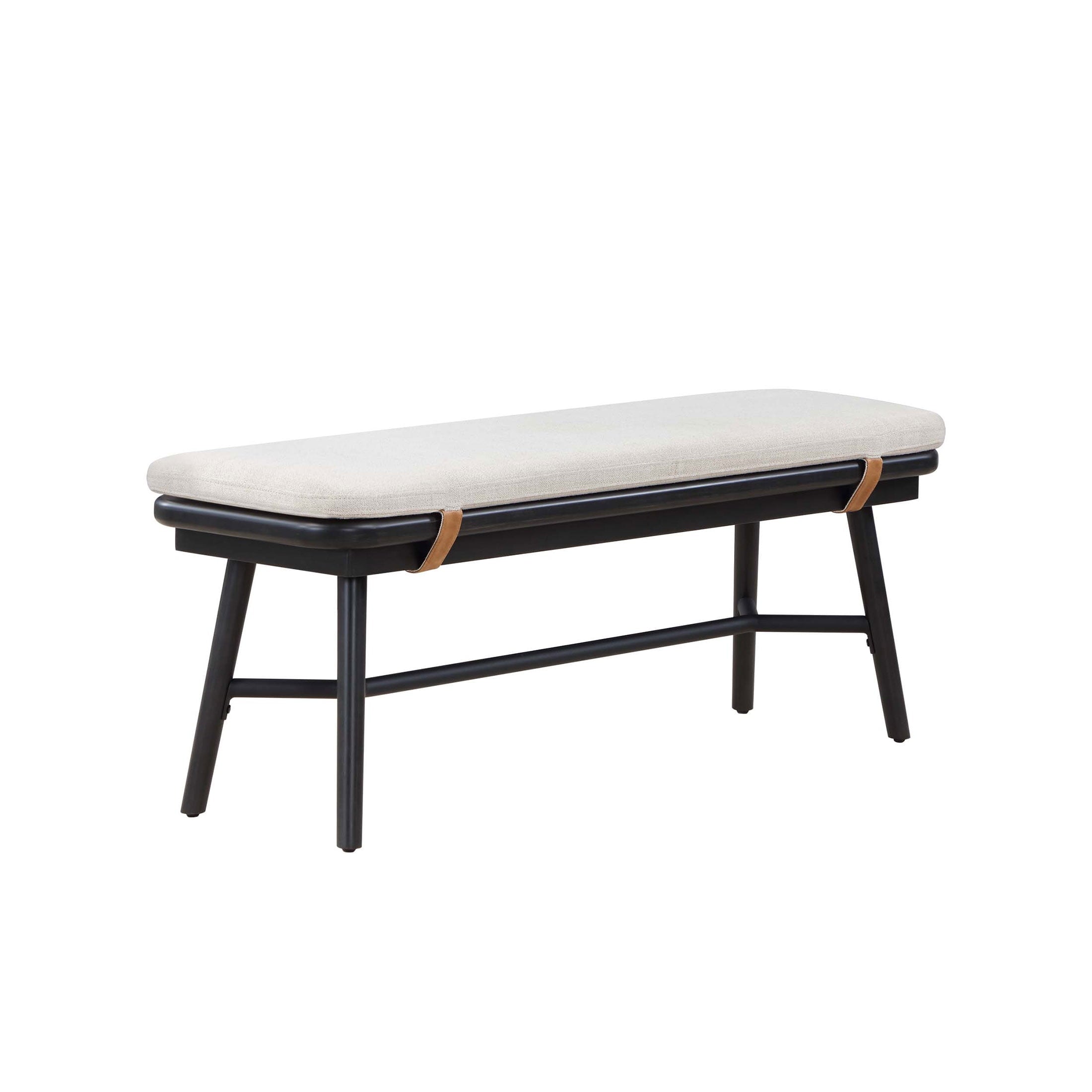  Springwood Dining Bench, Charcoal Finish