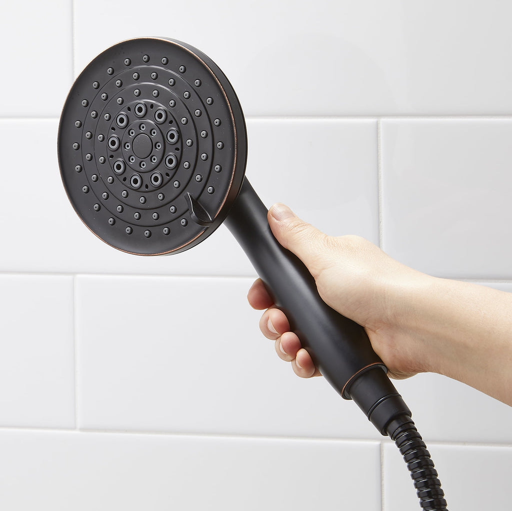  6 Setting Combo Showerhead, Oil Rubbed Bronze