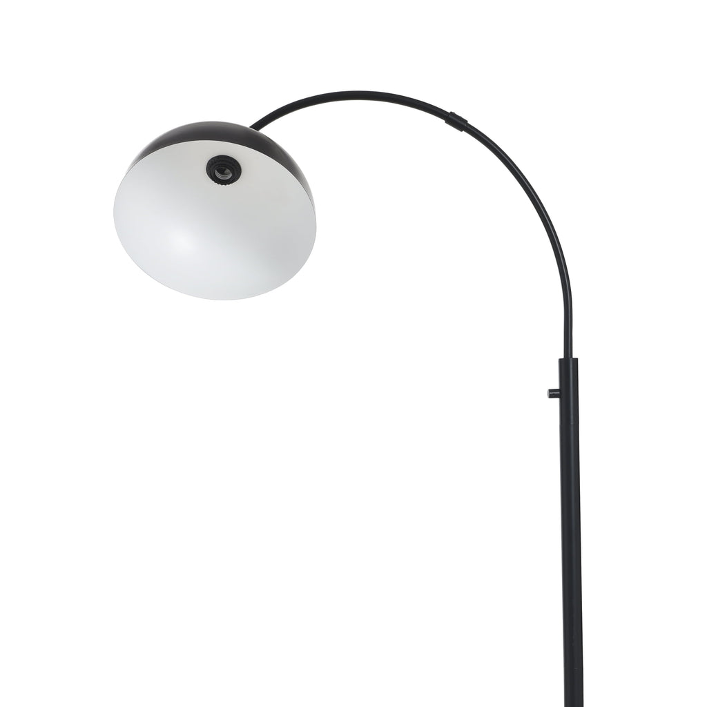  Black Finish Arch Dome Floor Lamp
