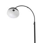  Black Finish Arch Dome Floor Lamp