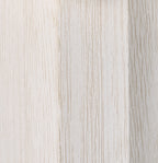  Modern Farmhouse 56.85" Wide 6 Drawer Dresser, Alabaster and Light Honey Finish