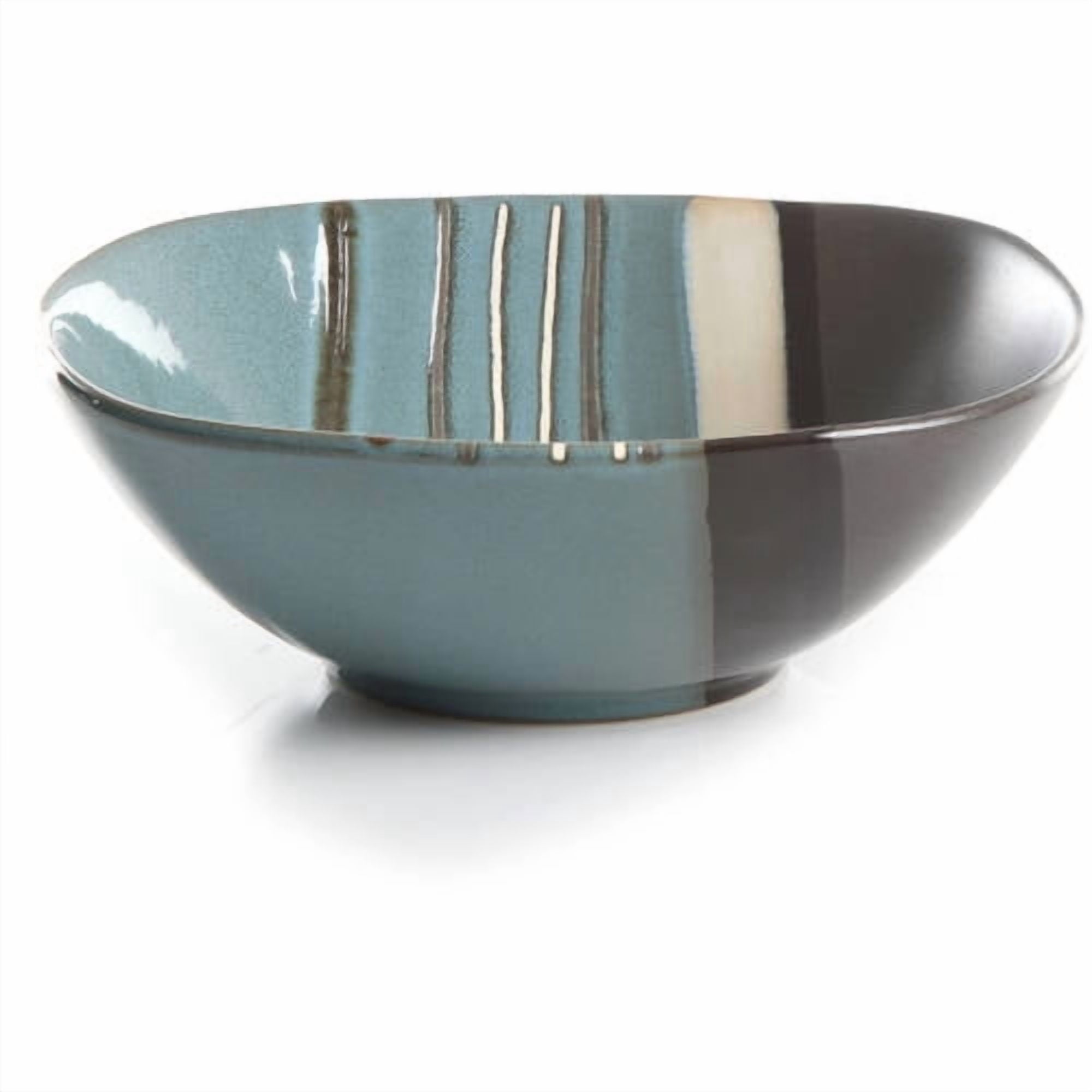  Bazaar Dinnerware, Teal, Set Of 16