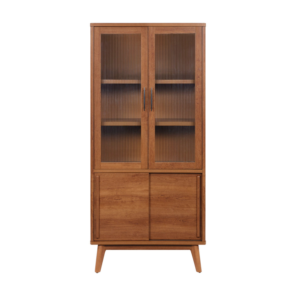  Greyson China Cabinet, Acorn Finish