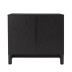  Juliet Arch Door Kitchen Console, Black Finish