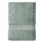  Signature Soft Solid Cotton 6 Piece Bath Towel Set,Green River