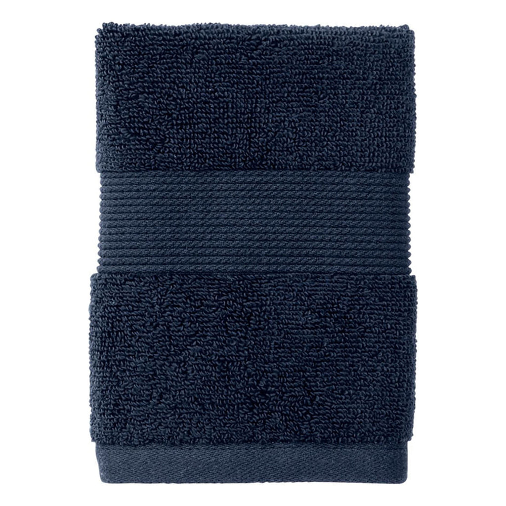  Signature Soft Solid 6 Piece Towel Set,Blue Admiral