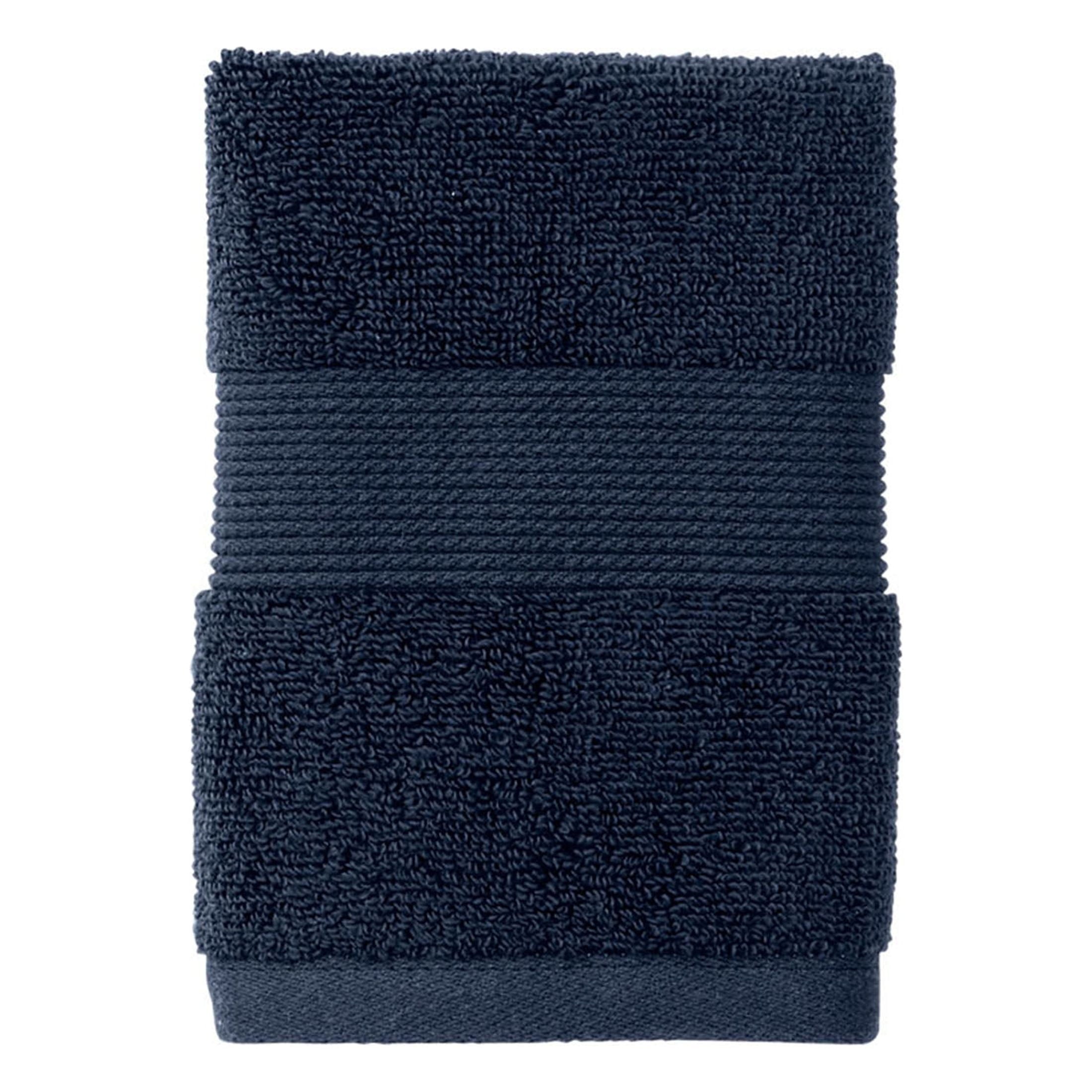  Signature Soft Solid 6 Piece Towel Set,Blue Admiral