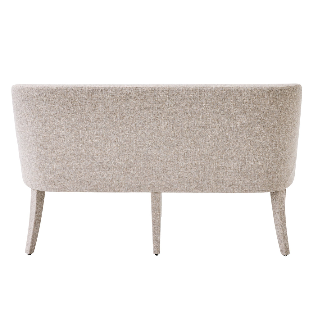  Windsor Upholstered Dining Bench, Wheat
