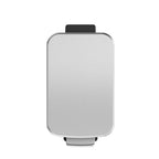  Kitchen Trash Can, 13.2 Gallon Stainless Steel Slim Step Garbage Bin with Soft Close Lid, Silver