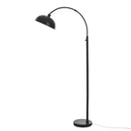  Black Finish Arch Dome Floor Lamp