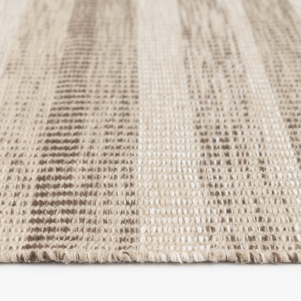  Brown Striped Lisa Runner Rug, 2'6"x8'