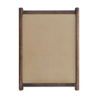  Craftsman Solid Wood Wall Mirror, 21.5 x 30 Inch, Walnut Finish