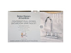  Clean Modern Chrome 4" Centerset Bathroom Faucet with Pull-Down Sprayer