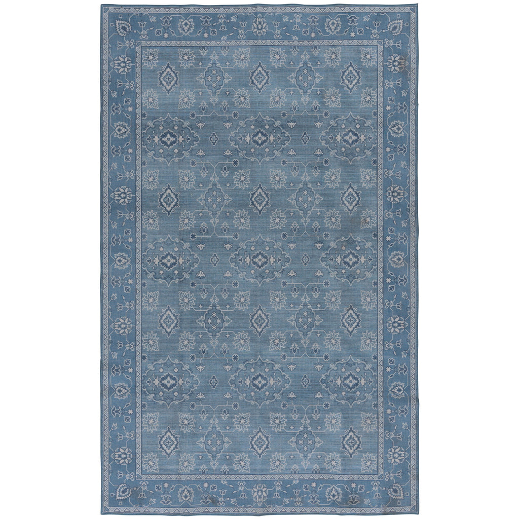  Blue Lillian Dainty Persian Area Rug, 5'x8'