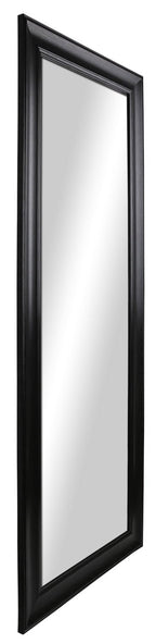  27x70 Black Rectangle Large Full-Length Floor Mirror for Bedroom or Entryway