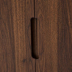  Adlin Bookcase, Walnut Finish