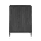 Oaklee 4 Drawer Dresser, Charcoal Finish