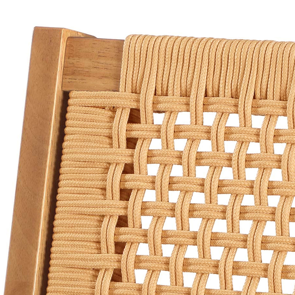  Vista Woven Counter-Height Stools 2 Pack, Light Honey Finish