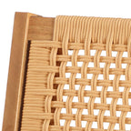  Vista Woven Counter-Height Stools 2 Pack, Light Honey Finish