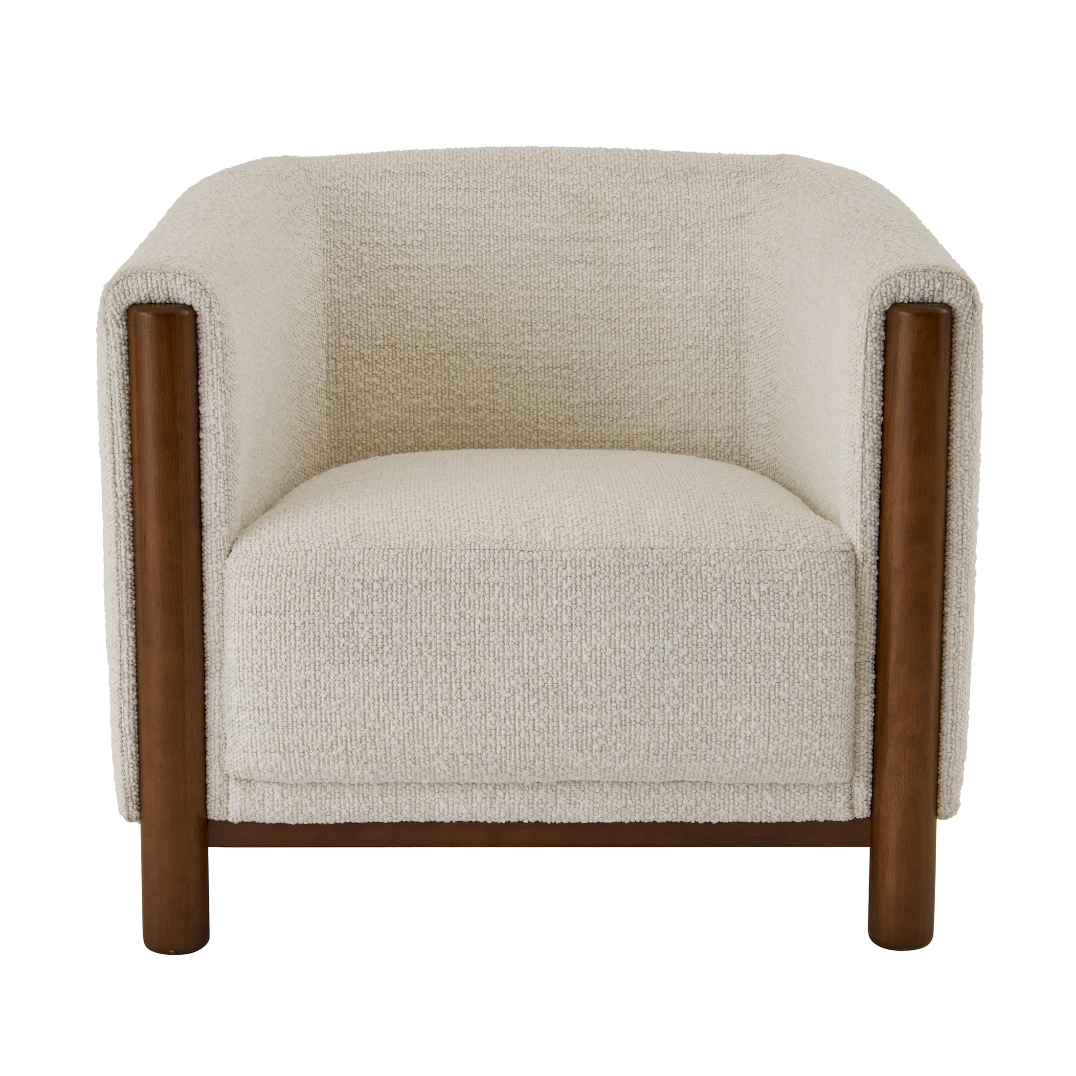  Adlin Accent Chair, Cream Boucle