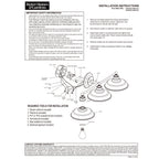  28.5" Farmhouse-Style 3-Head Vanity Light , Satin Nickel Finish, E26 Socketed