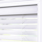 (2 pack)  2-Inch Cordless Faux Wood Blinds, 35" W x 72" L, White