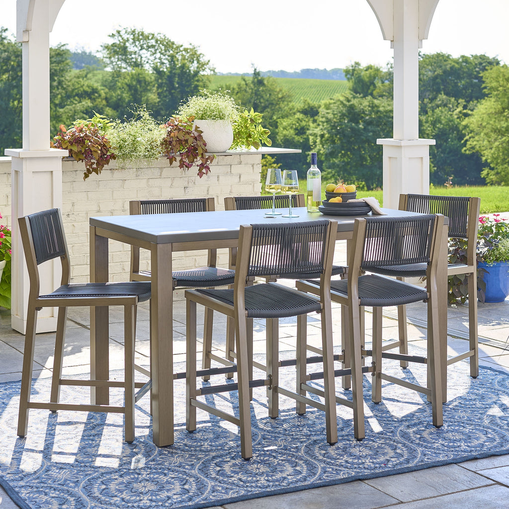  Tarren 5-Piece High Dining Set, Black