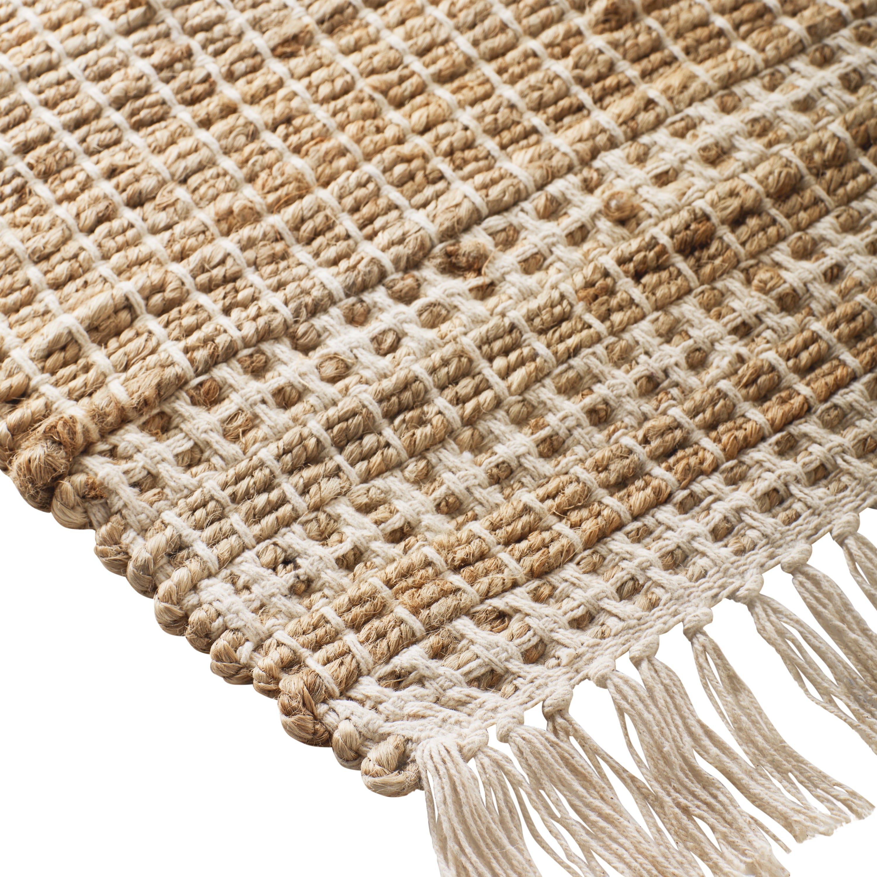  Sharma Jute 7' Indoor Runner Rug