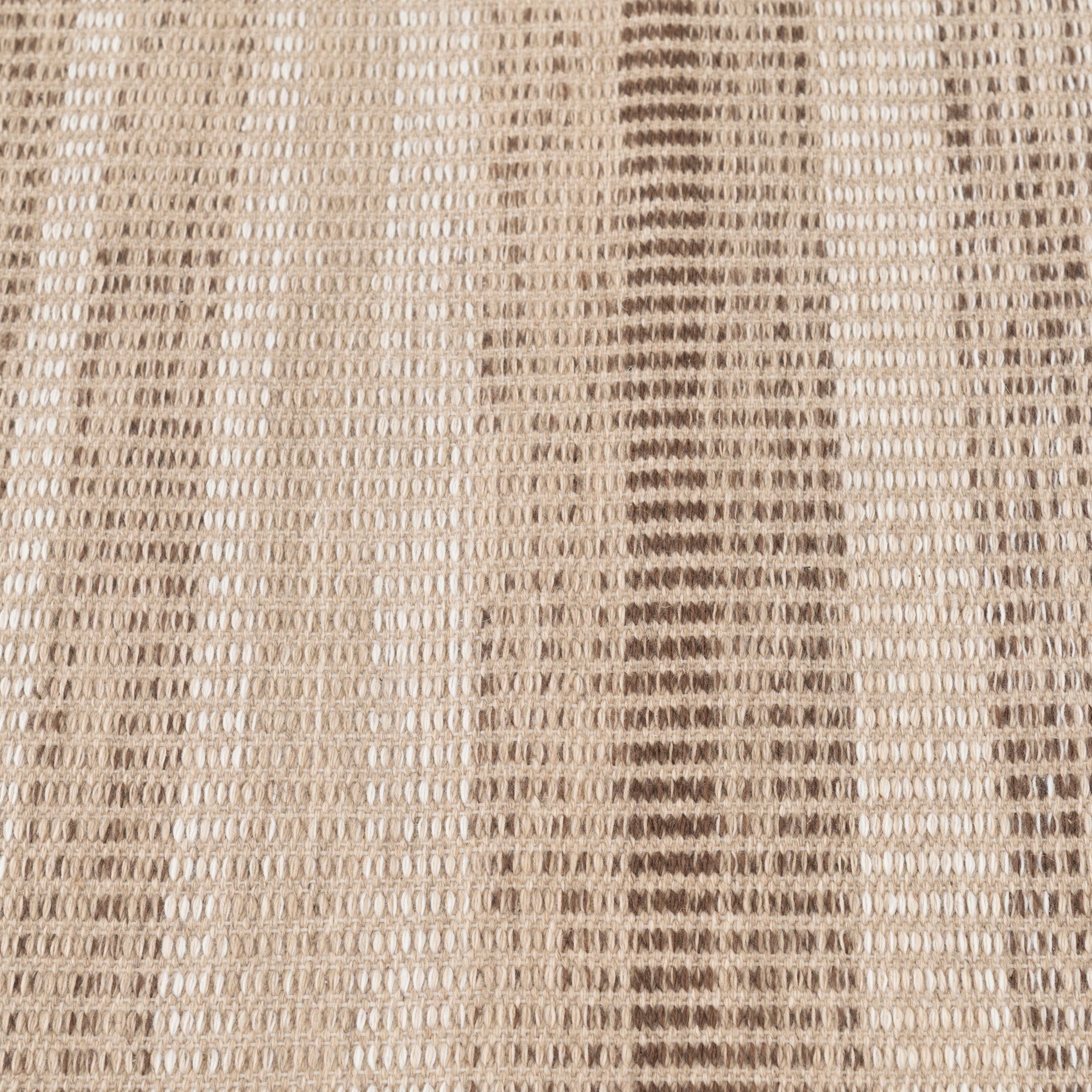  Brown Striped Lisa Runner Rug, 2'6"x8'