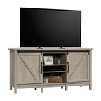  Modern Farmhouse TV Stand for TVs up to 70", Rustic White Finish
