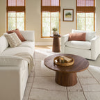  Weston Cloud Swivel Accent Chair, White