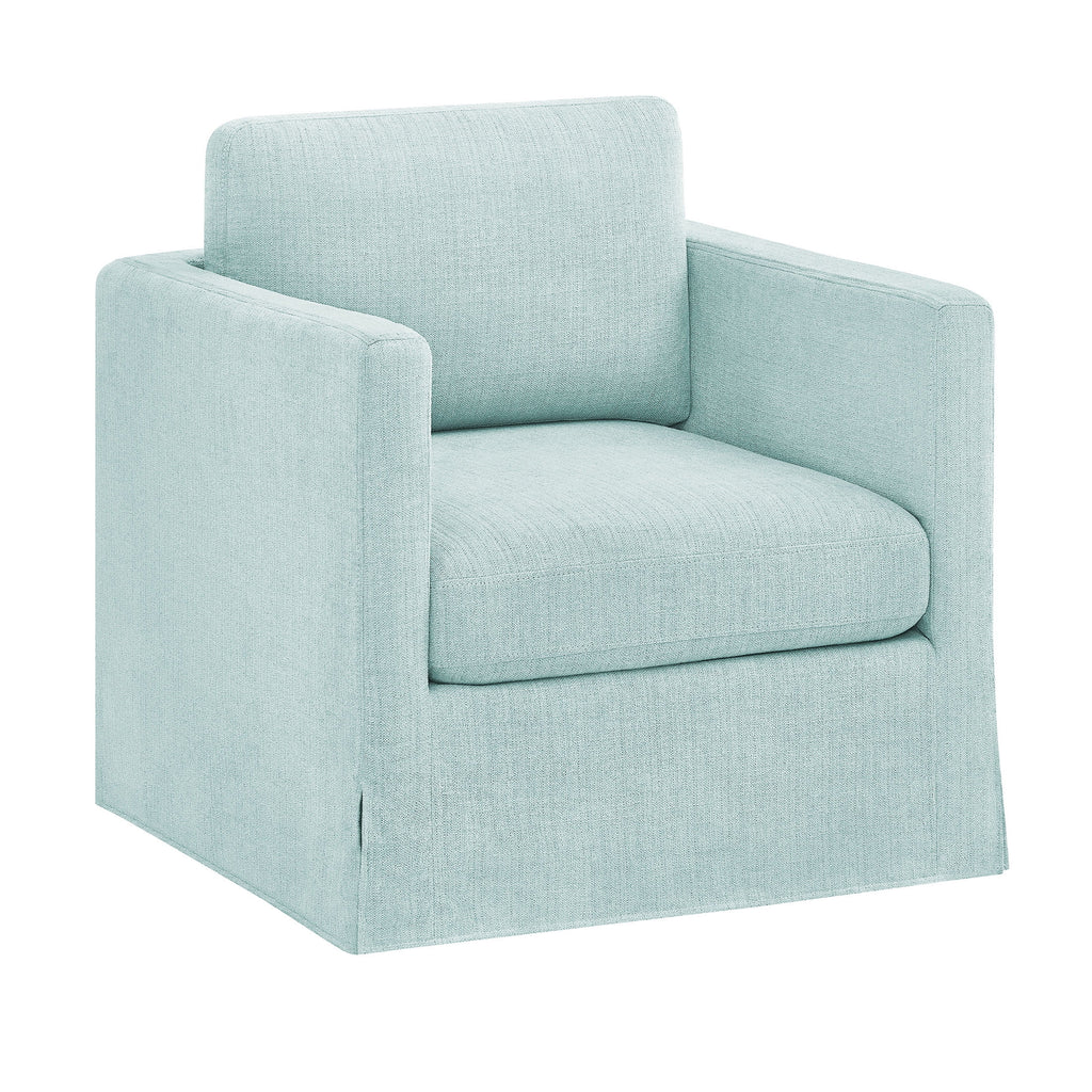 Waylen Swivel Accent Chair, River Green