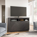  Herringbone TV Stand for TVs up to 55�, Gray