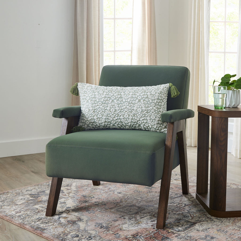  Ezra Accent Chair, Olive Green