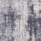 Navy Abstract Indoor Accent Rug, 20" x 60"