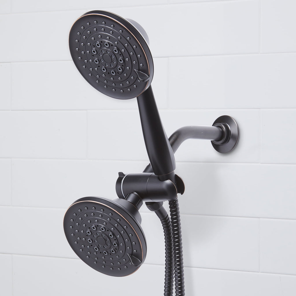  6 Setting Combo Showerhead, Oil Rubbed Bronze
