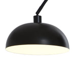  Black Finish Arch Dome Floor Lamp