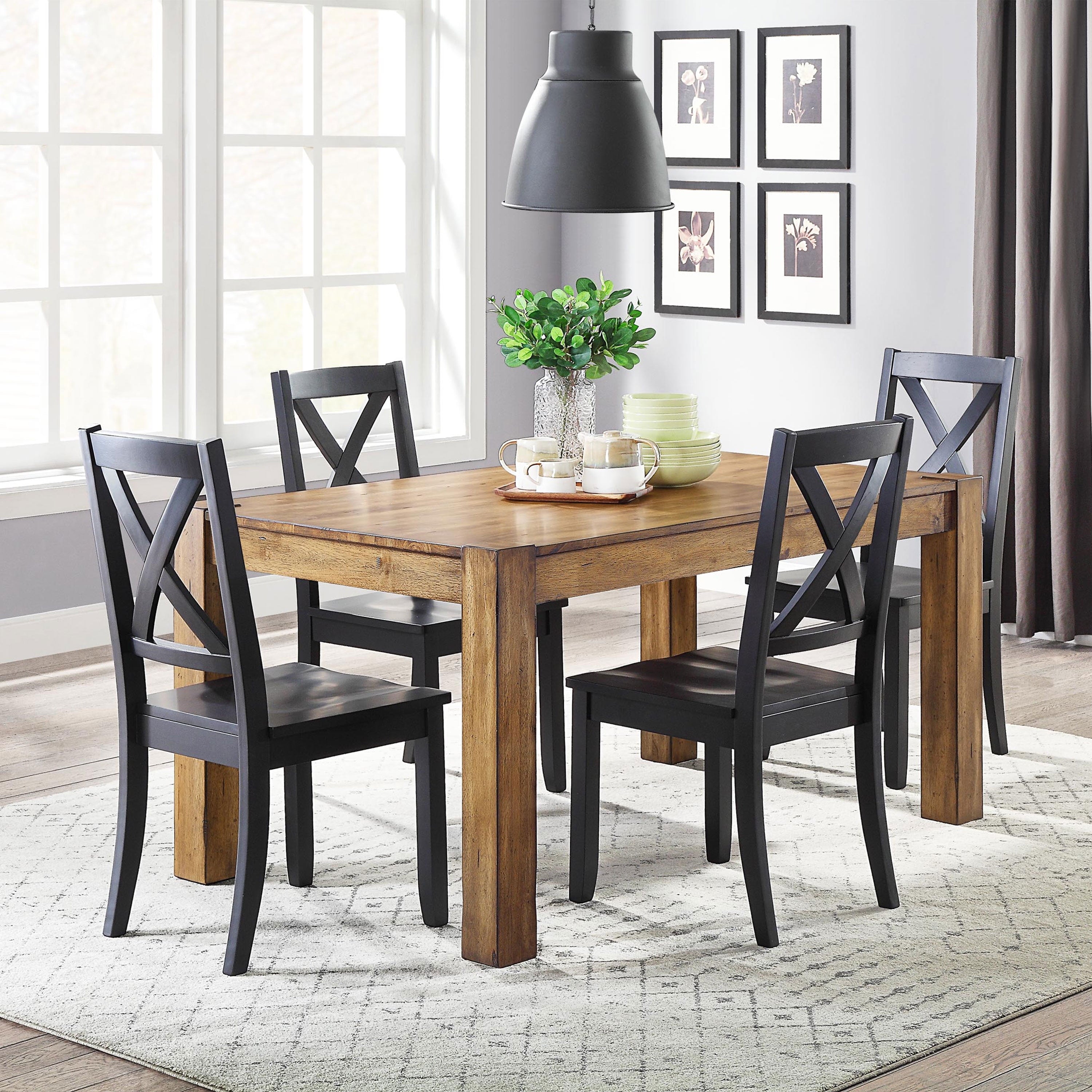  Maddox Crossing Dining Chairs, Set of 2, Black