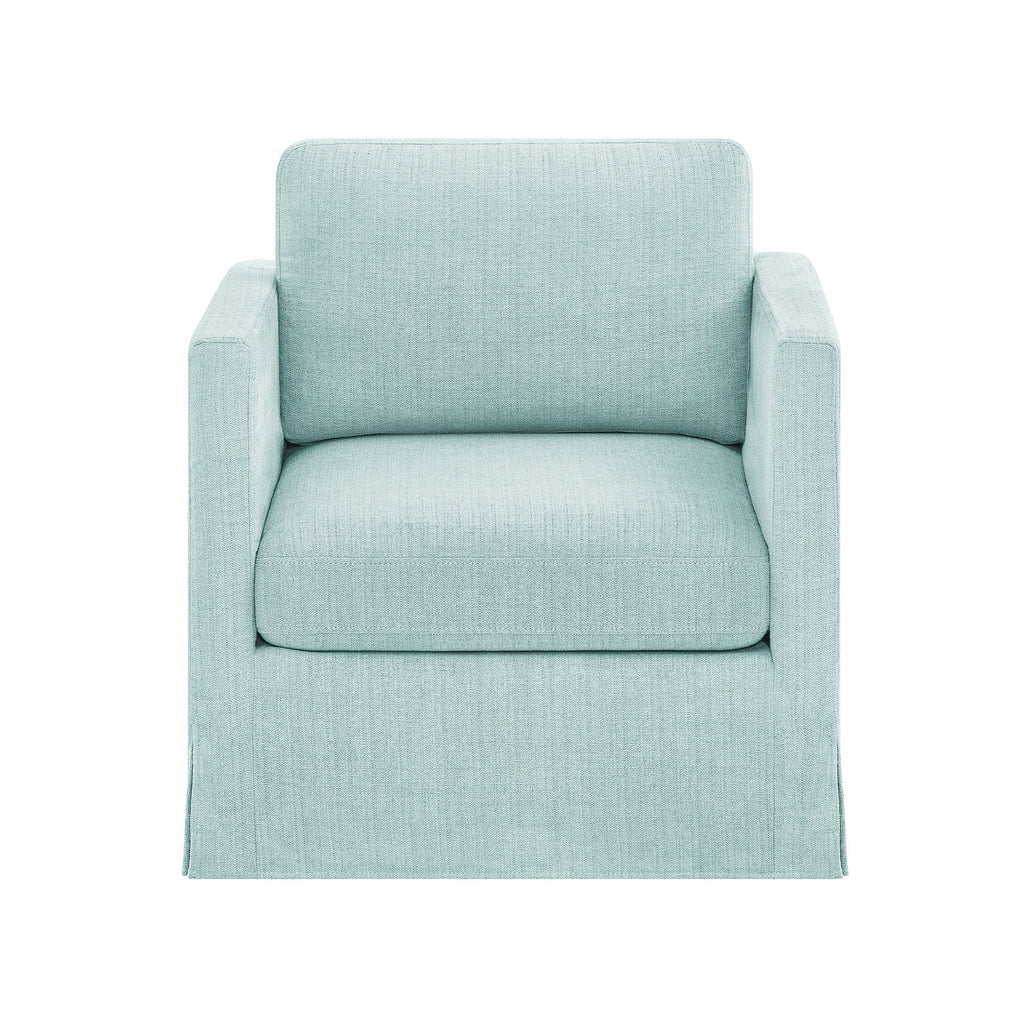  Waylen Swivel Accent Chair, River Green
