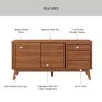  Greyson TV Stand for TVs up to 70�, Acorn Finish